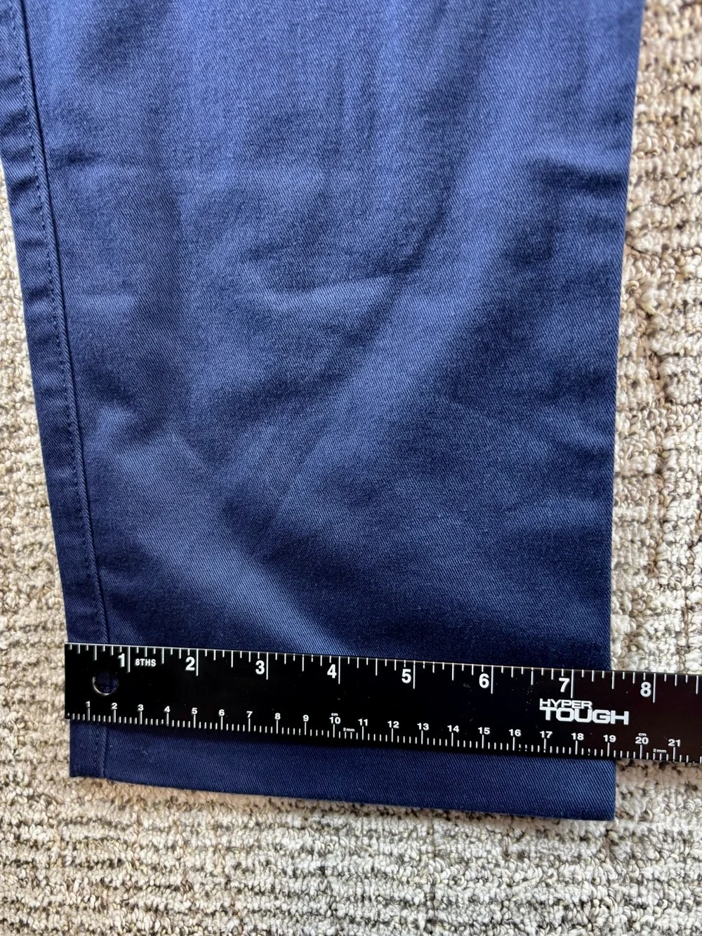 NWT J. Crew Flex Men’s Size 36/32 Navy Slim Fit Chino Pants